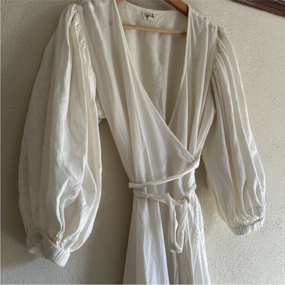 Little Tienda Long Sleeve Wrap Dress - Picture 1 of 8